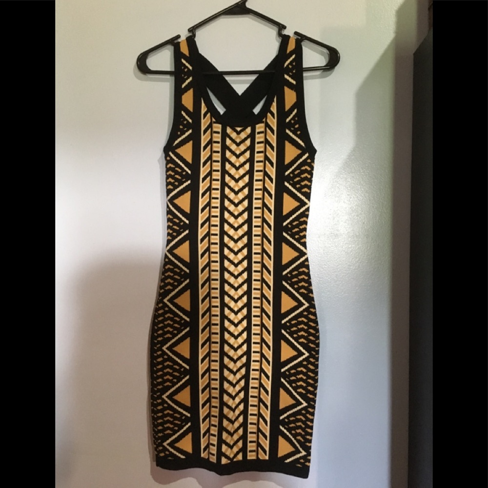 Tribal print dress